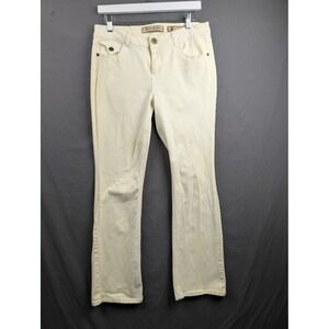 Vanilla Star Women Cream Bootcut Jeans‎  Size 8